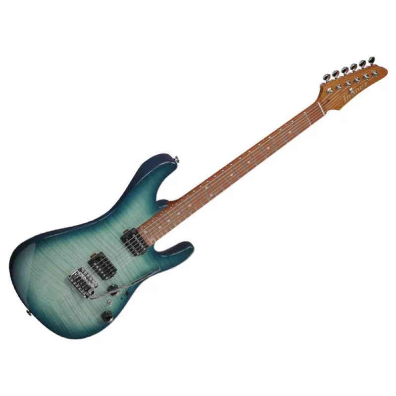 Ibanez AZ24S1FTXB Transparent Turquoise Burst