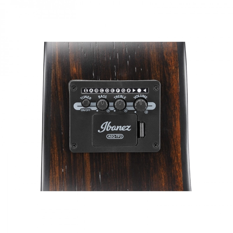 Ibanez AAM70CETBN Chitarra Acustica Preamplificatore Ibanez AEQ-TP2 con accordatore integrato