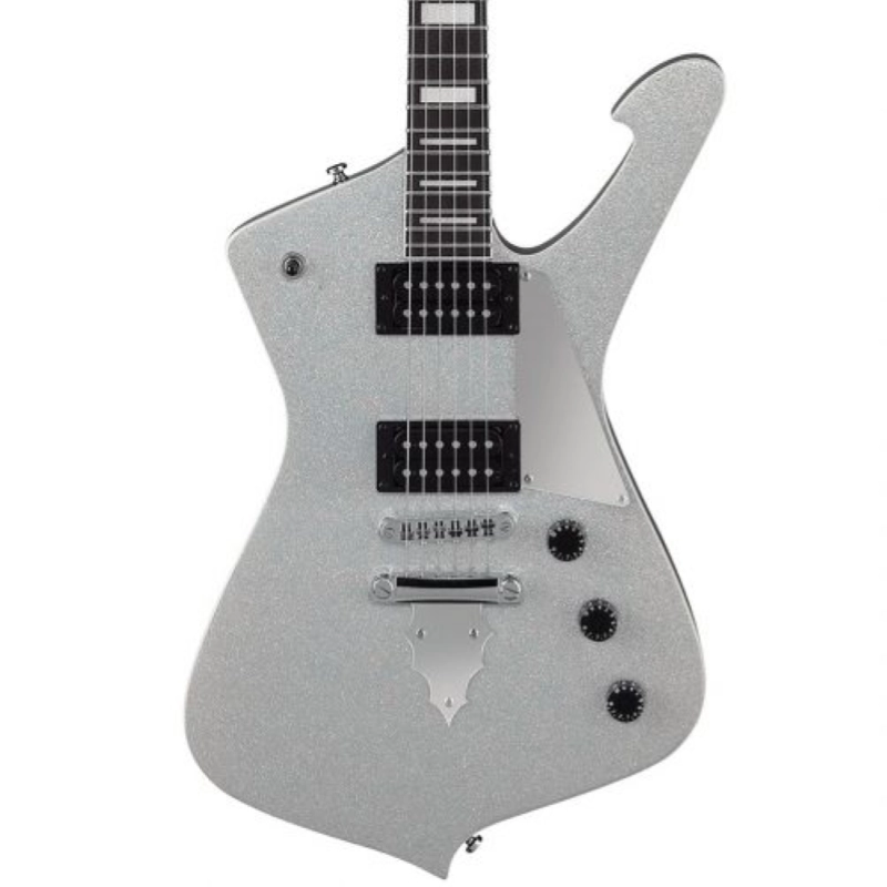 Ibanez PS60SSL Paul Stanley Signature 6 corde finitura Silver Sparkle