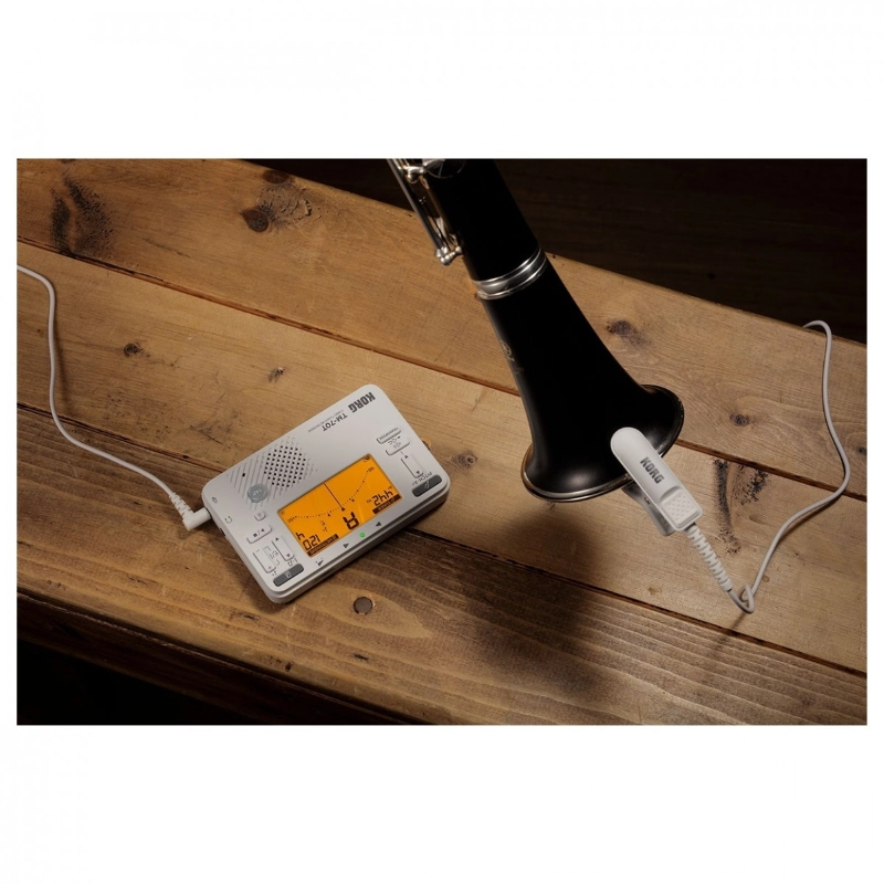 Korg TM70T WH Accordatore e Metronomo Bianco