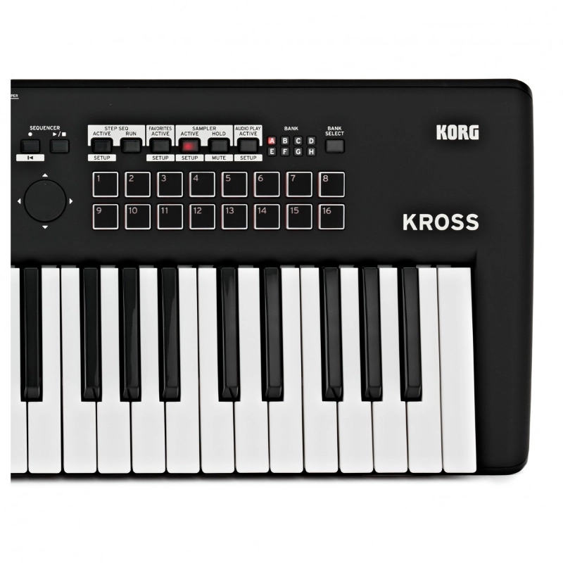 Korg Kross2 61 MB Sintetizzatore Workstation 61 Tasti Nero
