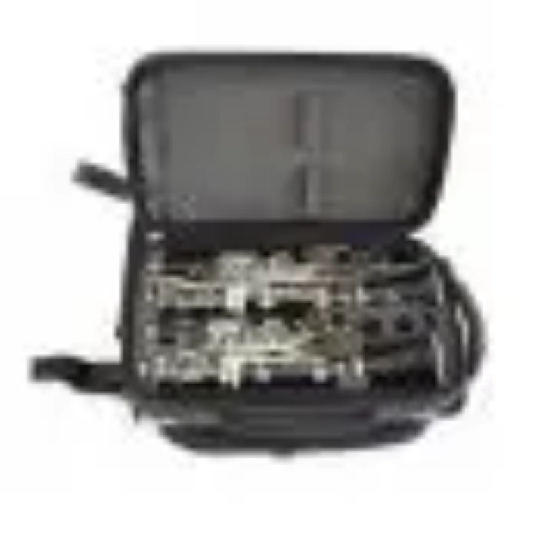 BAGS 2-CLARINET CASE Bb-A SENZA VASSOIO BASIC BLUE FLIGHT