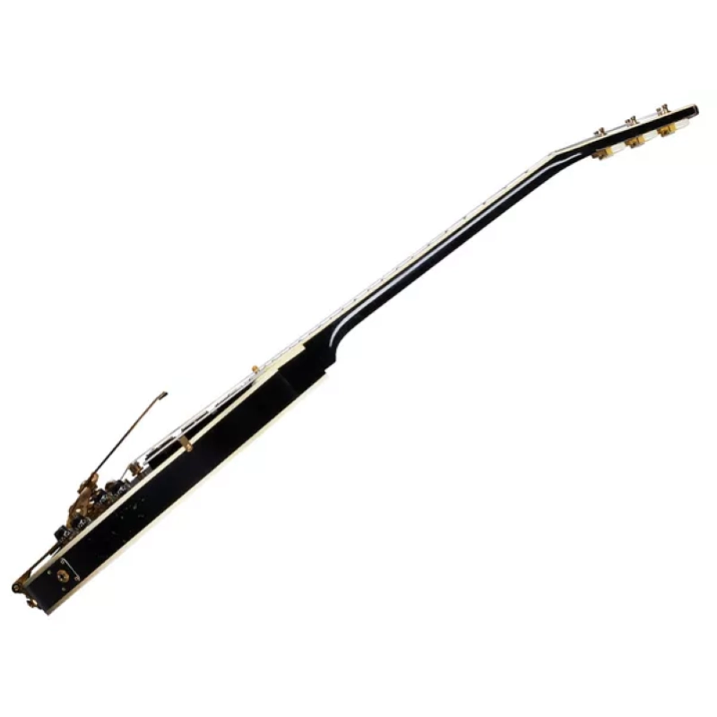 Gibson Custom Murphy Lab 1957 Les Paul Custom Reissue "Black Beauty" 3-Pickup Bigsby Light Aged LPB357LAEBBG1