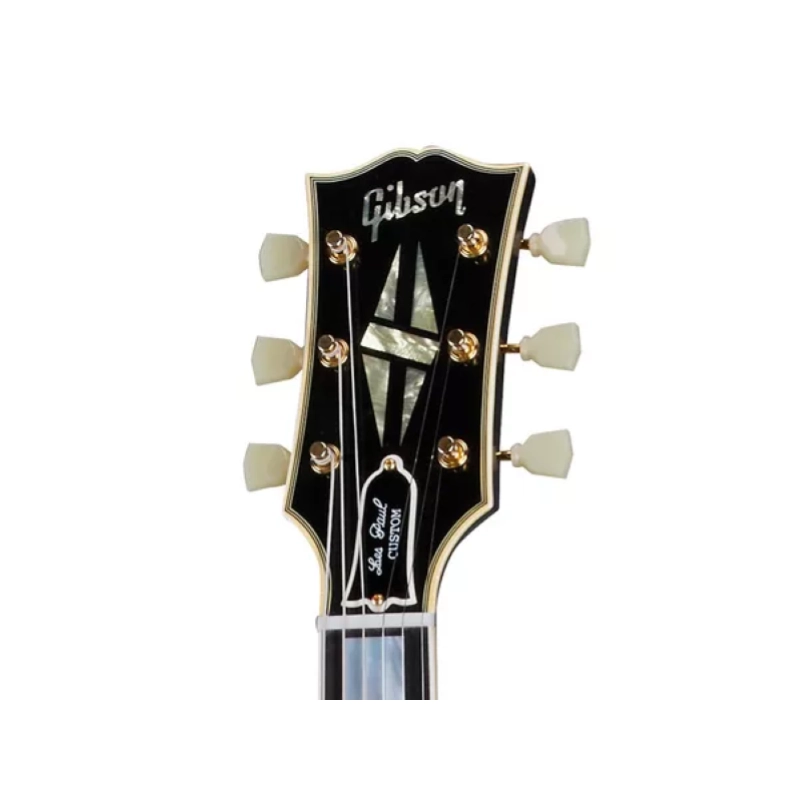 Gibson Custom Murphy Lab 1957 Les Paul Custom Reissue "Black Beauty" 3-Pickup Bigsby Light Aged LPB357LAEBBG1