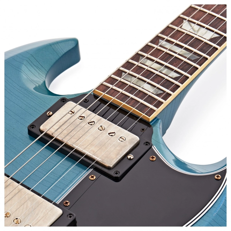 Gibson Custom Murphy Lab 1964 SG Standard Reissue w/Maestro Vibrola Ultra Light Aged Pelham Blue