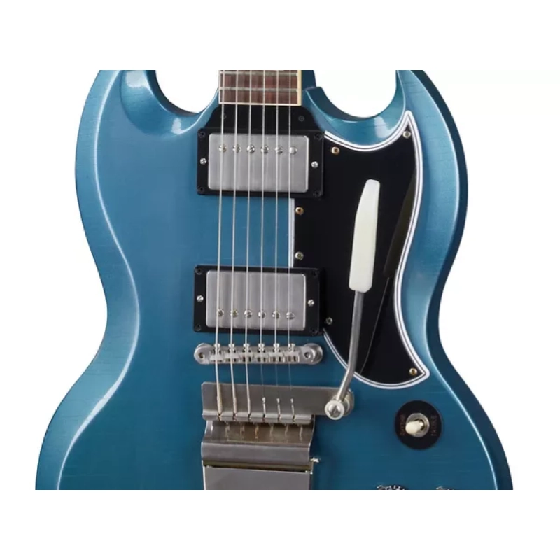 Gibson Custom Murphy Lab 1964 SG Standard Reissue w/Maestro Vibrola Ultra Light Aged Pelham Blue