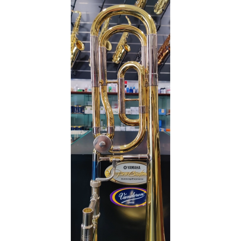 usato Yamaha YSL620 Trombone Tenore Fa/Sib Laccato