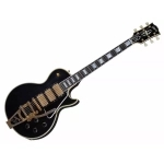 Gibson Custom 1957 Les Paul Custom 3-pickup Ebony Vos Bigsby Gold