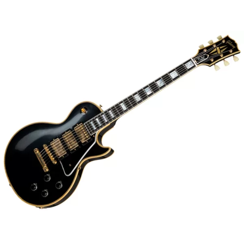 Gibson Custom 1957 Les Paul Custom Black Beauty Reissue VOS Ebony 3-Pickup