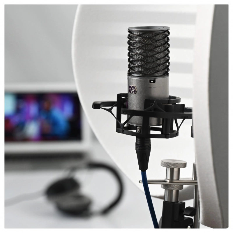 Aston Halo Ghost Filtro Anti Riflesso per Microfono Bianco