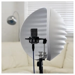 Aston Halo Ghost Filtro Anti Riflesso per Microfono Bianco