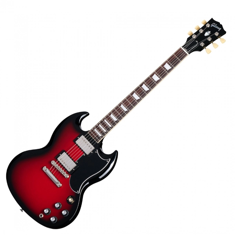 Gibson SG Standard '61 Stop Bar Cardinal Red Burst SG6100CKNH1
