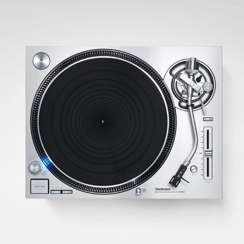 Technics Sl1200 GR2 Silver Giradischi grand class a trazione diretta