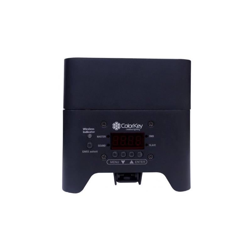 ColorKey Mobile Par Mini HEX 4 Bundle da 4 con custodia rigida