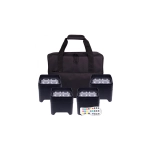 ColorKey Mobile Par Mini HEX 4 Bundle da 4 con custodia rigida