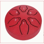 Hand Pan OYSTER 6 note Tongue 3" cm.7.5x4.5