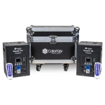 ColorKey Dazzler FX MKII Black 2 Pack Bundle con Flight Case