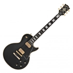 Gibson Custom Shop Murphy Lab 1968 Les Paul Custom Reissue Ebony Ultra Light Aged LPC68ULEBGH1