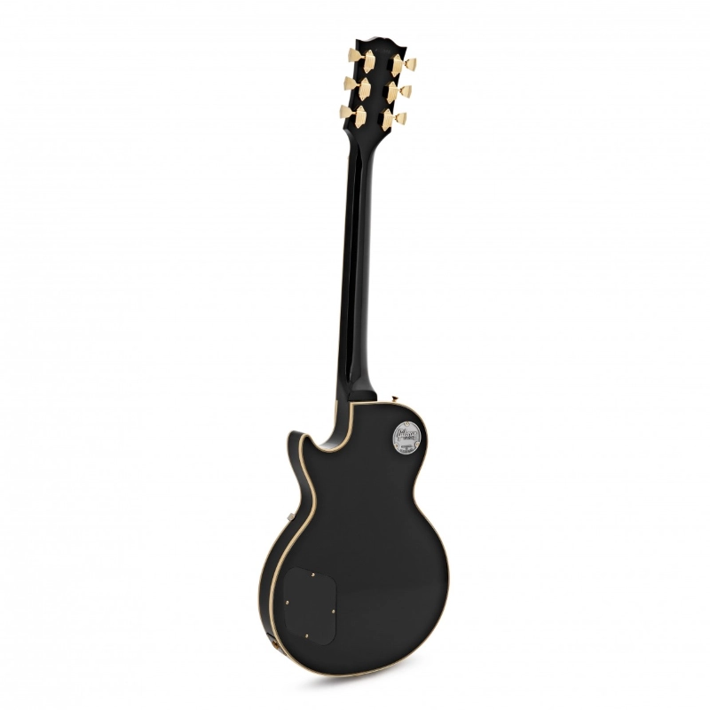 Gibson Custom Shop Murphy Lab 1968 Les Paul Custom Reissue Ebony Ultra Light Aged LPC68ULEBGH1