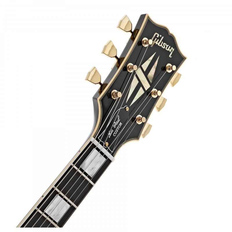 Gibson Custom Shop Murphy Lab 1968 Les Paul Custom Reissue Ebony Ultra Light Aged LPC68ULEBGH1