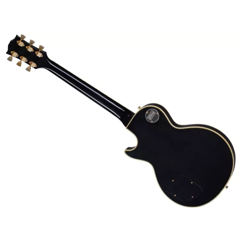Gibson Custom Shop Murphy Lab 1968 Les Paul Custom Reissue Ebony Ultra Light Aged LPC68ULEBGH1