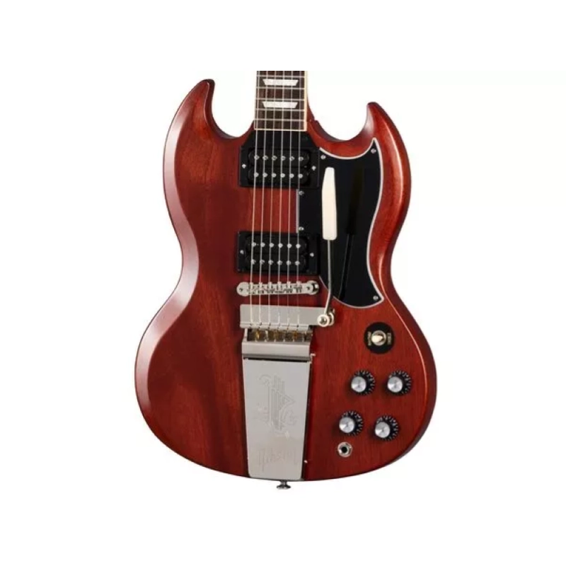 Gibson SG Standard '61 Maestro Vibrola Faded Vintage Cherry SG61VF00AYNH1