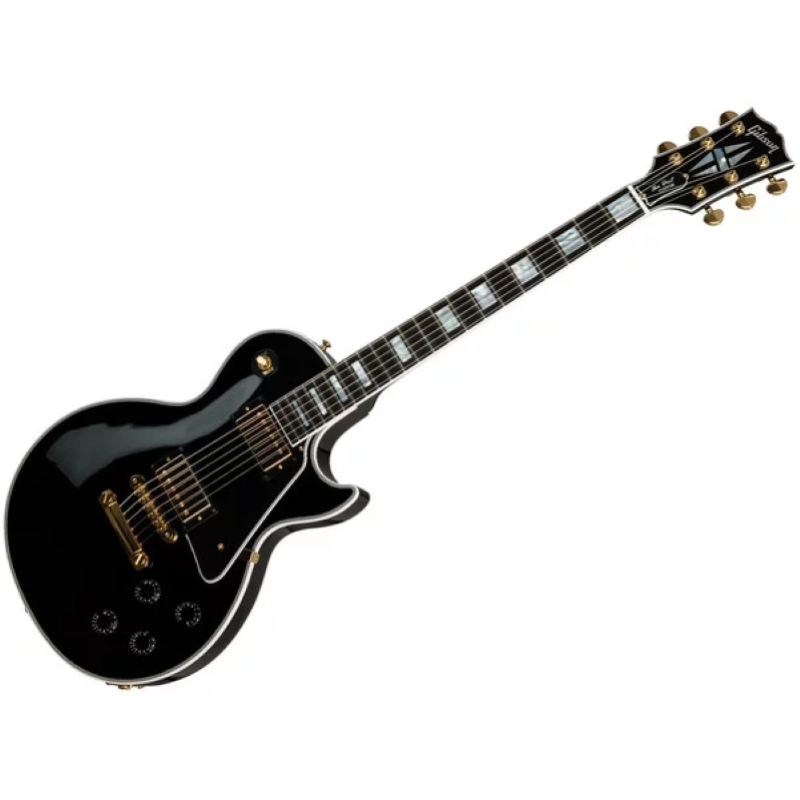 Gibson Les Paul Custom Ebony W/ Ebony Fingerboard Gloss LPC-EBGH1E