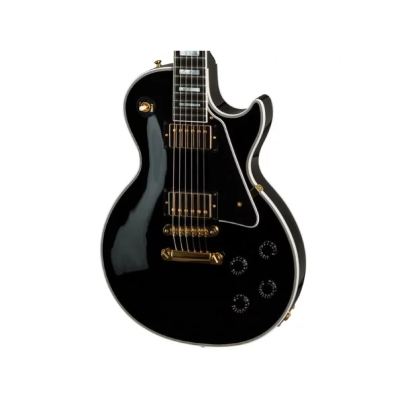 Gibson Les Paul Custom Ebony W/ Ebony Fingerboard Gloss LPC-EBGH1E