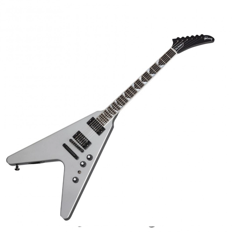 Gibson Dave Mustaine Flying V EXP Silver Metallic