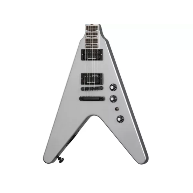 Gibson Dave Mustaine Flying V EXP Silver Metallic