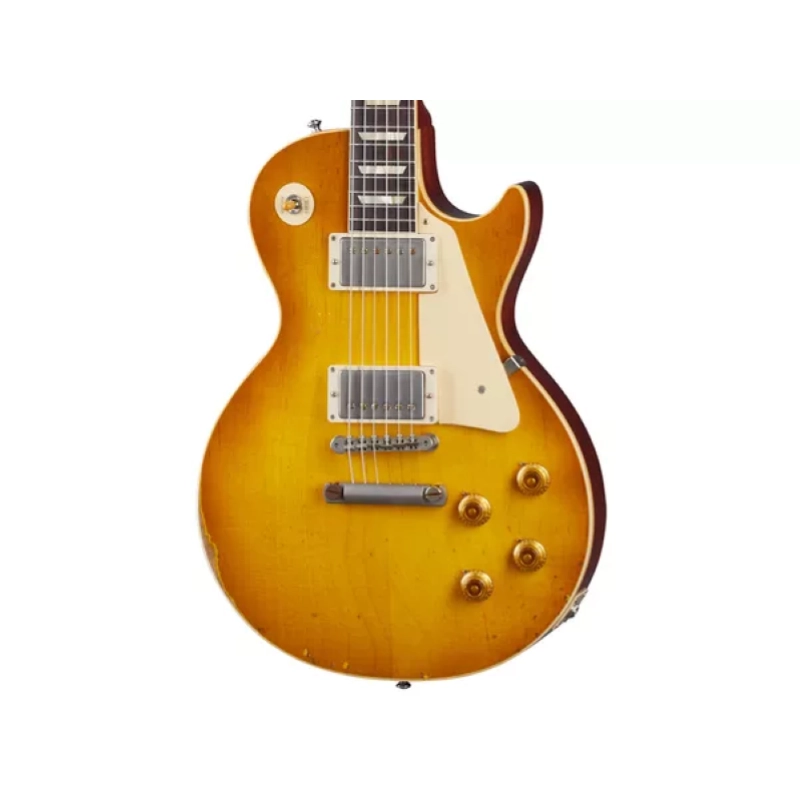 Gibson Custom Murphy Lab 1958 Les Paul Standard Reissue Light Aged Lemon Burst LPR58LALBNH1