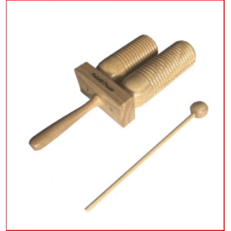 WOOD BLOCK / GUIRO CROSIO SPI-182 - 2 cilindri