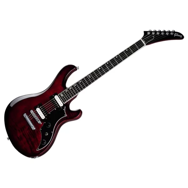 Gibson Victory Figured Top Wine Red Burst VICF00WICH1