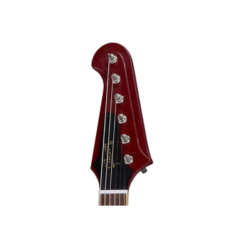 Gibson Custom 1963 Firebird V w/ Maestro Vibrola Ultra Light Aged Ember Red FB5ULEMNM1