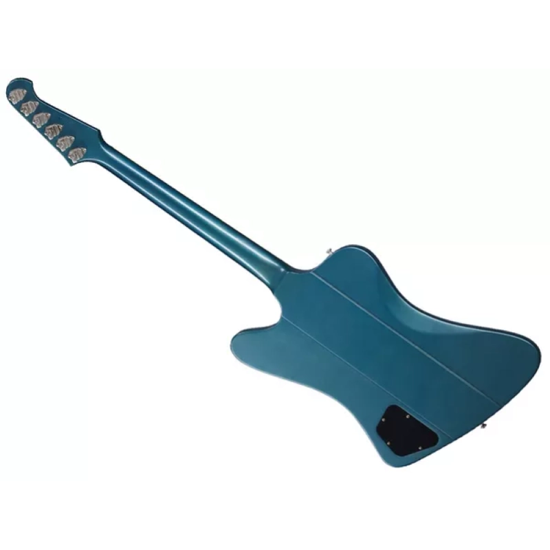 Gibson Custom 1963 Firebird V w/ Maestro Vibrola Ultra Light Aged Pelham Blue FB5ULPBNM1