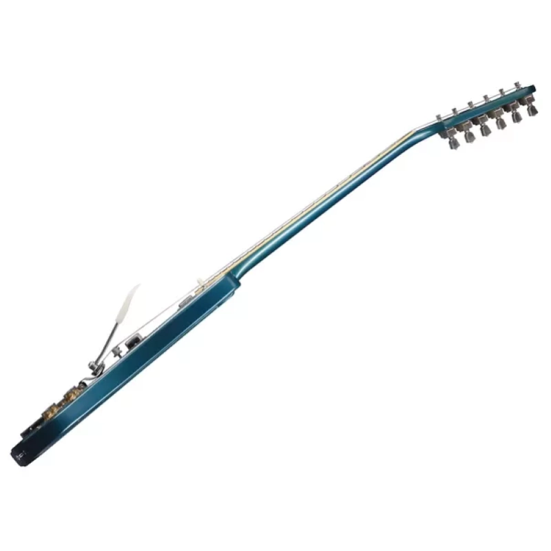 Gibson Custom 1963 Firebird V w/ Maestro Vibrola Ultra Light Aged Pelham Blue FB5ULPBNM1