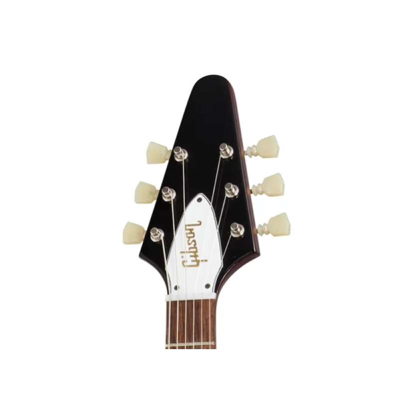 Gibson Custom 1967 Mahogany Flying V Reissue w/ Maestro Vibrola Gloss Sparkling Burgundy FV67SBCM1