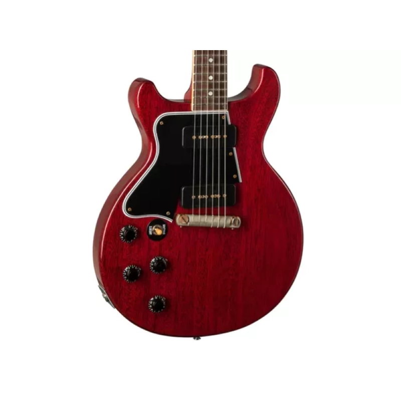Gibson Custom 1960 Les Paul Special Double Cut Reissue VOS (Left-handed) Cherry Red LPSPDC60LHVOFCNH1