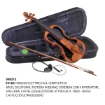 VIOLINO ELETTRICO EV-201 SILENT 4/4 COMPLETO
