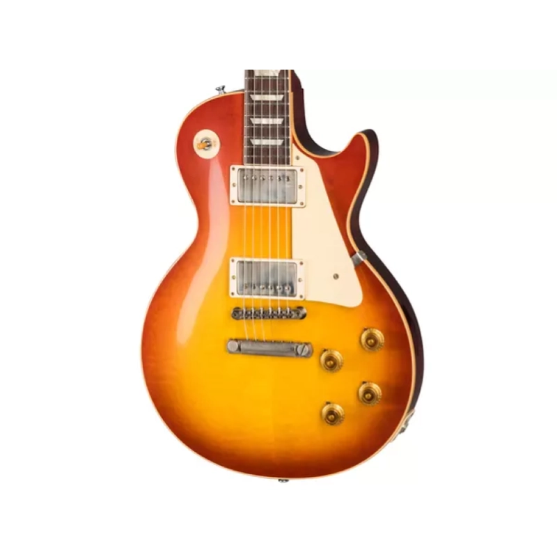 Gibson Custom Shop 1958 Les Paul Standard Reissue VOS Washed Cherry Sunburst LPR58VOWCSNH1