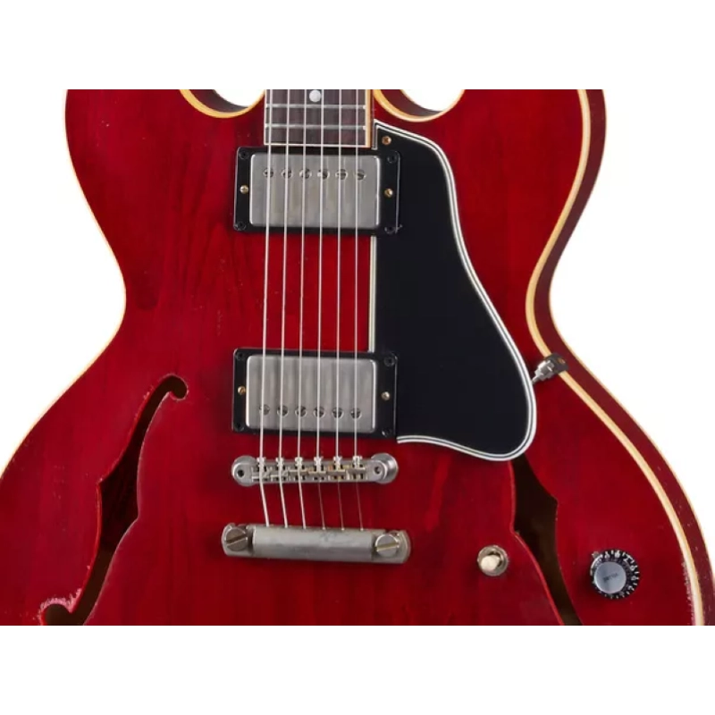 Gibson Custom 1961 ES-335 Reissue Heavy Aged 60s Cherry 61ES335HASCNH1