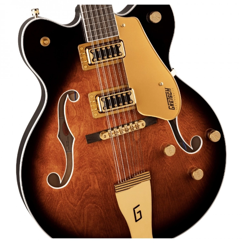 Gretsch G5422G-12 Electromatic® Classic Hollow Body Double-Cut 12-String Single Barrel Burst 2516319593