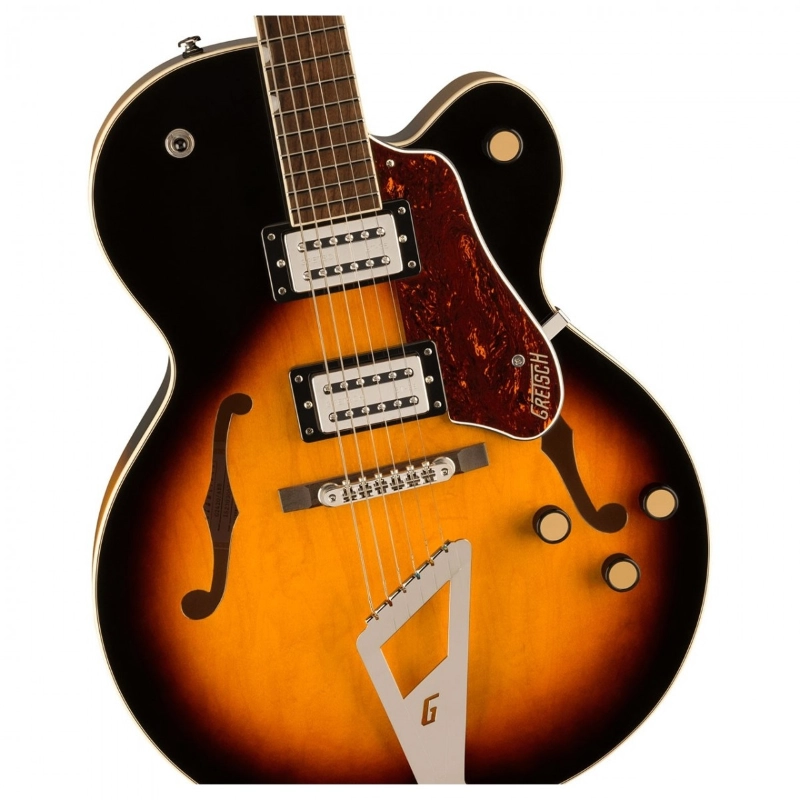 Gretsch G2420 Streamliner™ Hollow Body with Chromatic II, Broad'Tron™ BT-3S Pickups, Aged Brooklyn Burst 2817000537