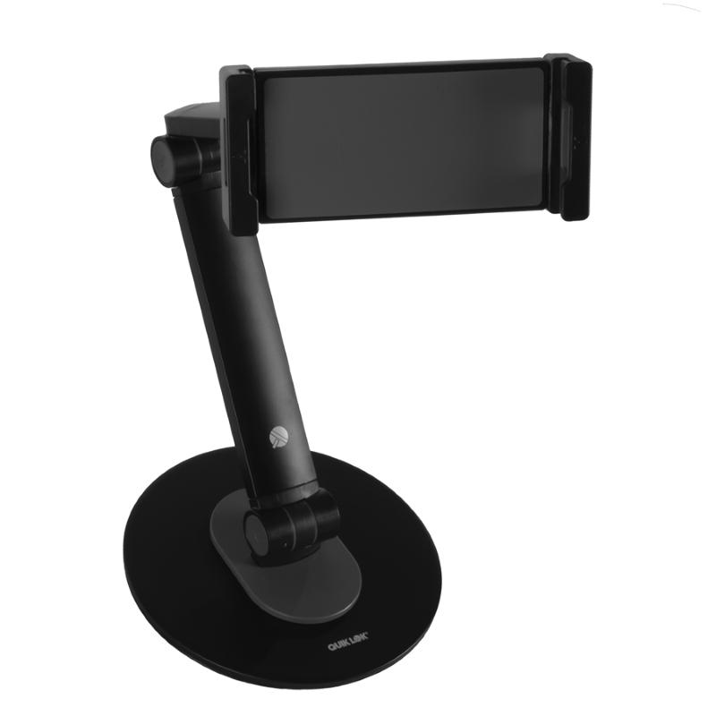 Quik Lok TST/001 Supporto da tavolo per Smartphone e Tablet 4.7" > 12.9"