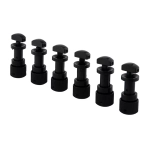 Steinberger Gearless Tuner SET Black (6-string guitar 40:1 ratio) STGT-SETB