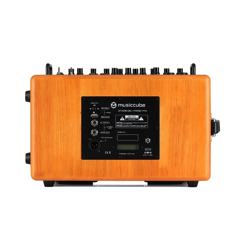 Music Cube MA90 Pro Oak Amplificatore 140W Portatile a Batteria per Chitarra