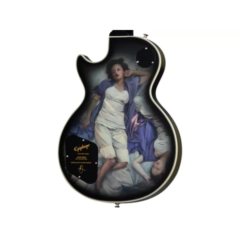 Epiphone Adam Jones Les Paul Custom Art Collection - Korin Faught’s ' EILPCAJV5ASBNH3