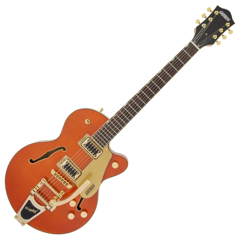 Gretsch G5655TG Orange Stain Electromatic® Center Block Jr. Single-Cut with Bigsby® and Gold Hardware 2509700512