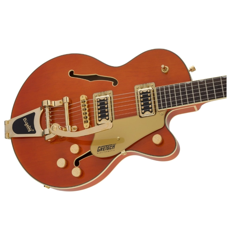 Gretsch G5655TG Orange Stain Electromatic® Center Block Jr. Single-Cut with Bigsby® and Gold Hardware 2509700512