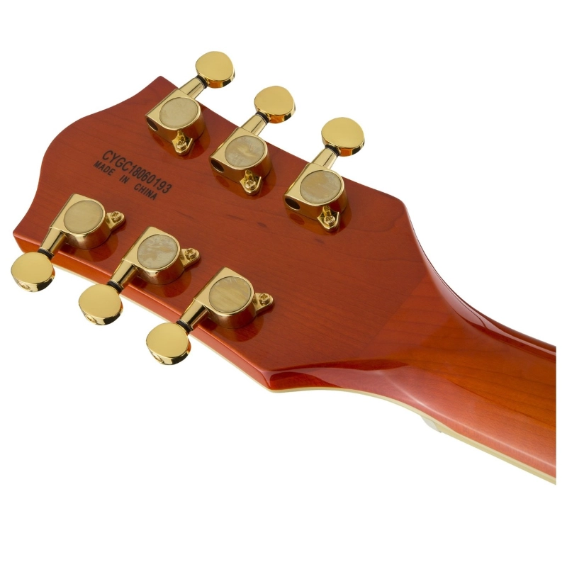 Gretsch G5655TG Orange Stain Electromatic® Center Block Jr. Single-Cut with Bigsby® and Gold Hardware 2509700512